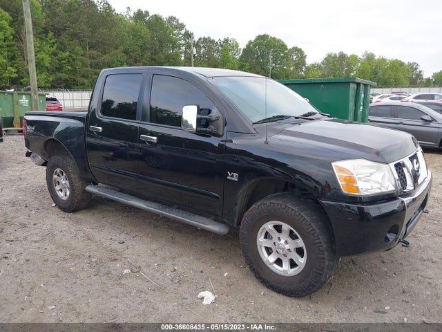 2004 NISSAN TITAN SE VIN: 1N6AA07B14N558650