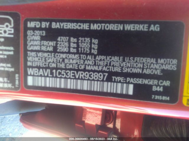 WBAVL1C53EVR93897 BMW X1 Xdrive28i
