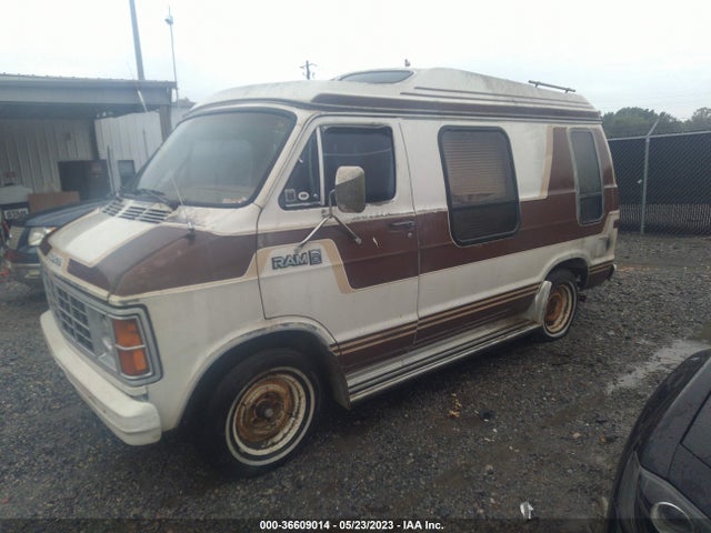 1985 DODGE RAM VAN B150 VIN: 2B7FB13H9FK200054