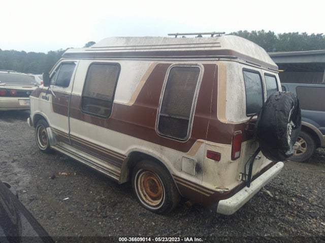1985 DODGE RAM VAN B150 VIN: 2B7FB13H9FK200054