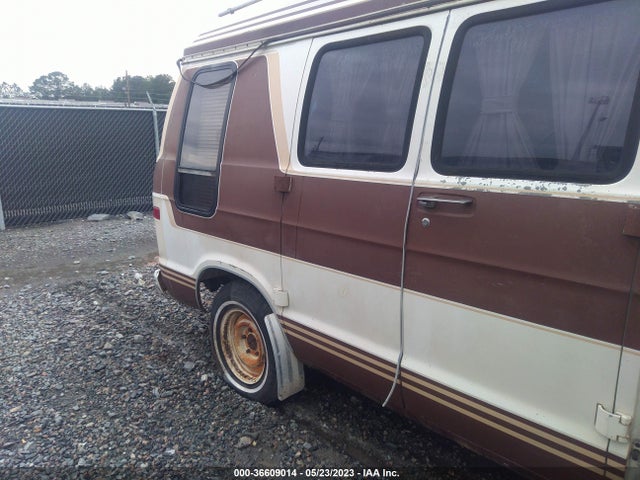 1985 DODGE RAM VAN B150 VIN: 2B7FB13H9FK200054