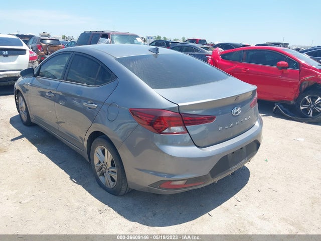 2019 HYUNDAI ELANTRA SEL VIN: KMHD84LF5KU804934