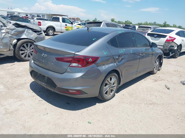 2019 HYUNDAI ELANTRA SEL VIN: KMHD84LF5KU804934