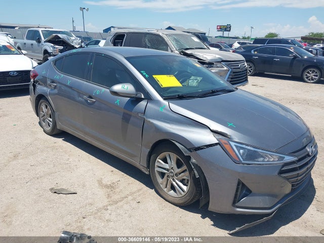 2019 HYUNDAI ELANTRA SEL VIN: KMHD84LF5KU804934
