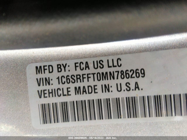 1C6SRFFT0MN786269 RAM 1500 Big Horn