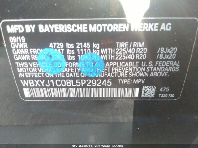 WBXYJ1C08L5P29245 BMW X2 Xdrive28i