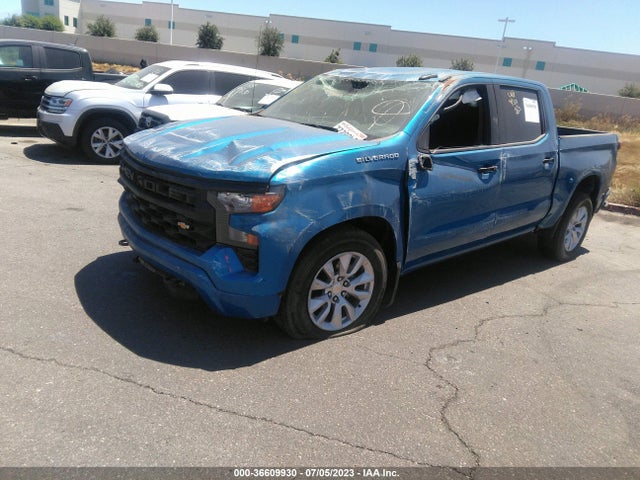 Chevrolet Silverado 1500 Custom 2022 3GCPABEK5NG518187 Image 2