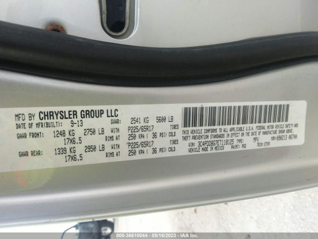 3C4PDDBG7ET118125 Dodge Journey Sxt