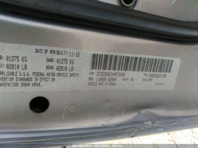 2C3CDXHG1HH518450 Dodge Charger Sxt