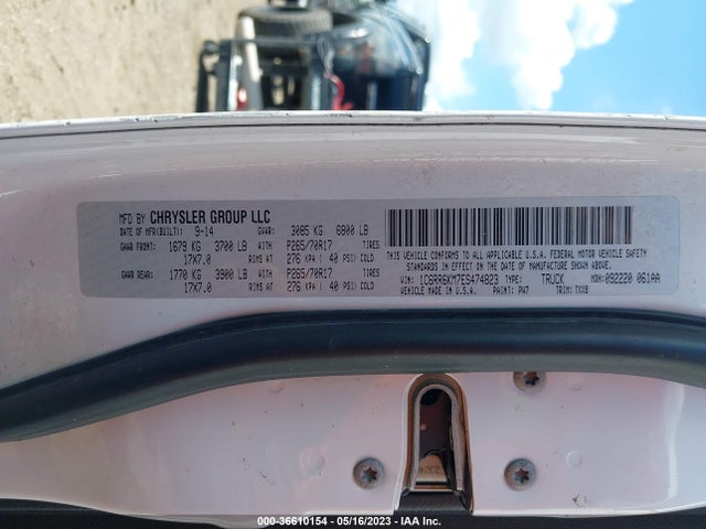 1C6RR6KM7ES474823 RAM 1500 Tradesman