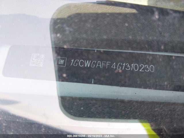 Chevrolet EXPRESS CARGO VAN 2016 1GCWGAFF4G1310230 Image 9
