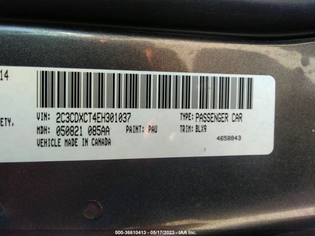2C3CDXCT4EH301037 Dodge Charger Rt Plus