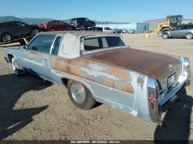 1983 CADILLAC DEVILLE 1G6AD4786D9101995 Photo 2
