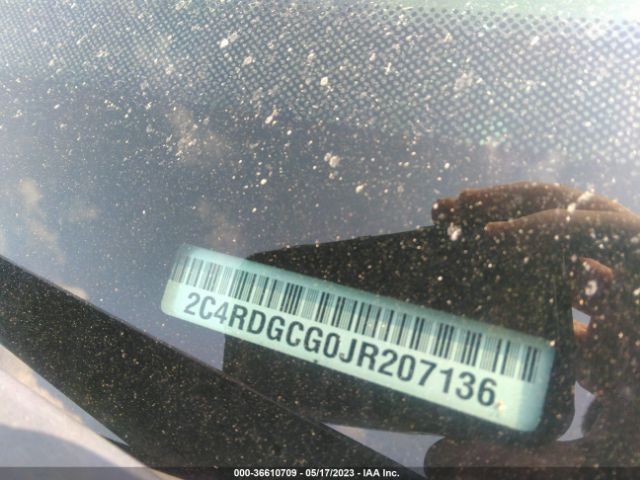 2C4RDGCG0JR207136 Dodge Grand Caravan Sxt