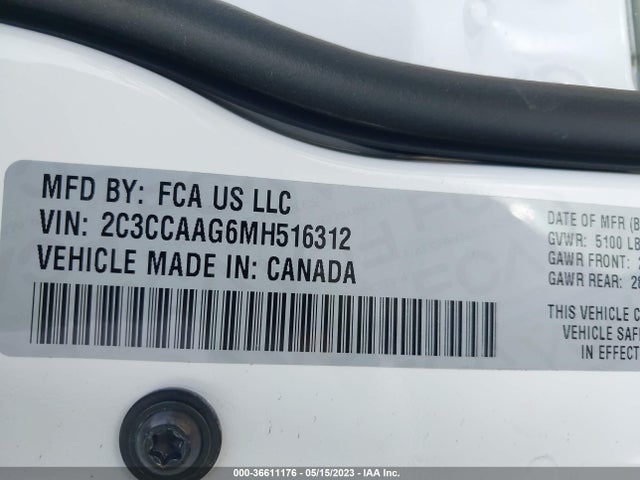 Chrysler 300 Touring 2021 2C3CCAAG6MH516312 Image 9