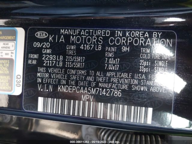 KNDEPCAA5M7142786 KIA Seltos Lx