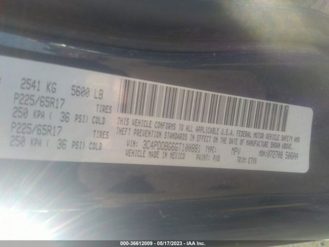 3C4PDDBG6GT100881 Dodge Journey Sxt