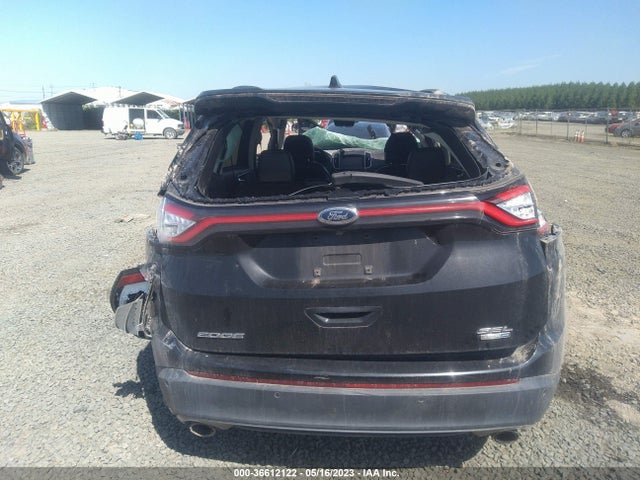 2015 FORD EDGE SEL VIN: 2FMTK4J96FBB50323