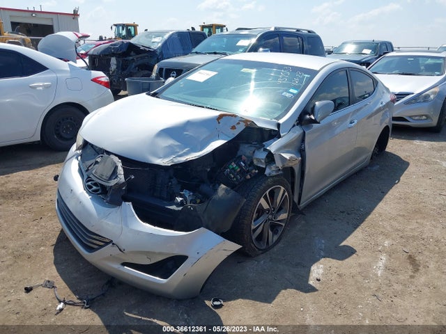 Hyundai Elantra Limited 2014 KMHDH4AE4EU078501 Image 2