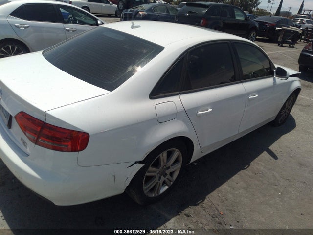 2011 AUDI A4 2.0T PREMIUM VIN: WAUBFAFL0BN004888