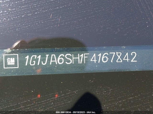 Chevrolet SONIC LS 2015 1G1JA6SH1F4167842 Image 9