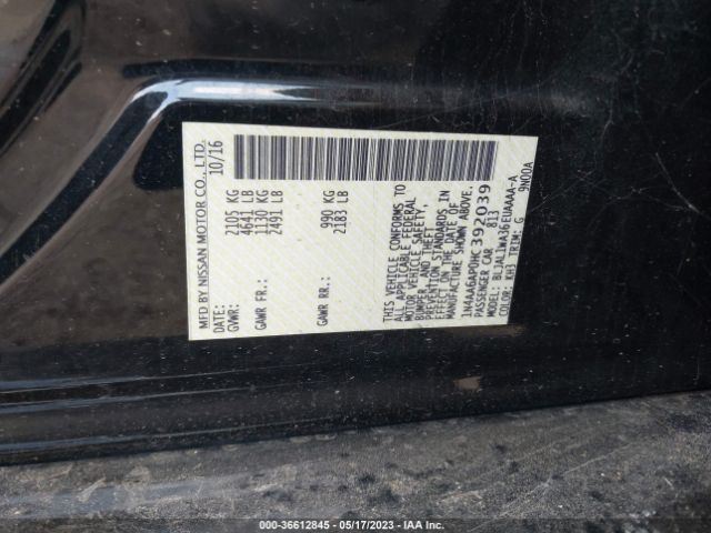 1N4AA6AP0HC392039 Nissan Maxima Sr