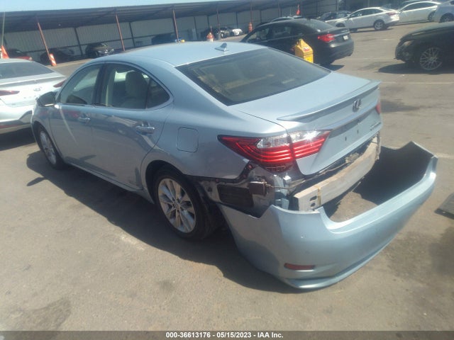 JTHBW1GG1E2063263 Lexus Es 300h Hybrid