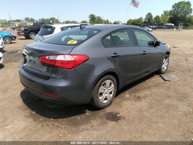 2016 KIA FORTE LX VIN: KNAFX4A60G5500850