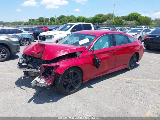 2019 HONDA ACCORD SEDAN SPORT 1.5T VIN: 1HGCV1F35KA000628