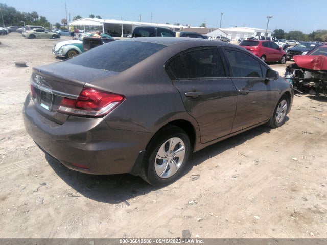 Honda Civic Sedan Lx 2014 2HGFB2F5XEH509634 Image 4