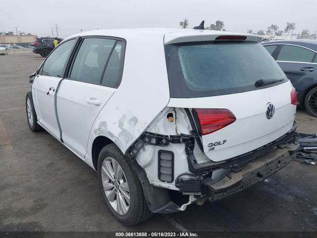 3VWG17AU1JM267309 Volkswagen GOLF S/SE