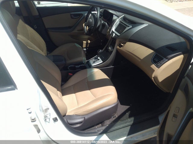 2012 HYUNDAI ELANTRA LIMITED PZEV VIN: 5NPDH4AE4CH095102