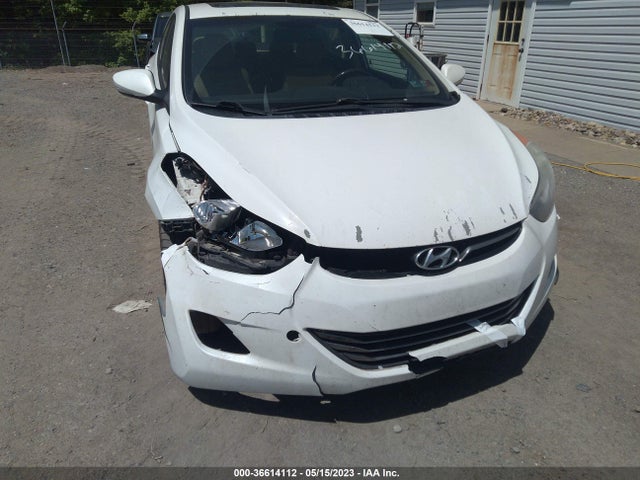2012 HYUNDAI ELANTRA LIMITED PZEV VIN: 5NPDH4AE4CH095102