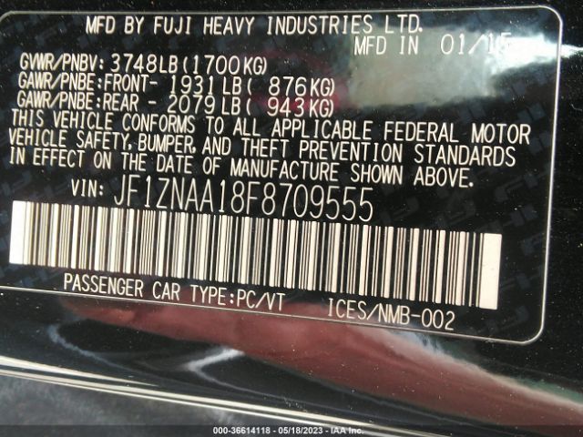 JF1ZNAA18F8709555 Scion FR-S