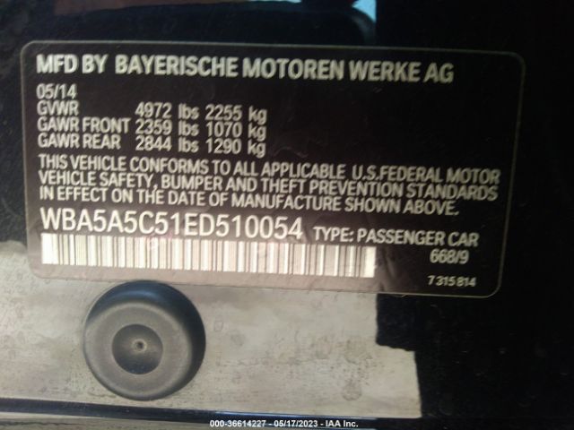 WBA5A5C51ED510054 BMW 5 Series 528i