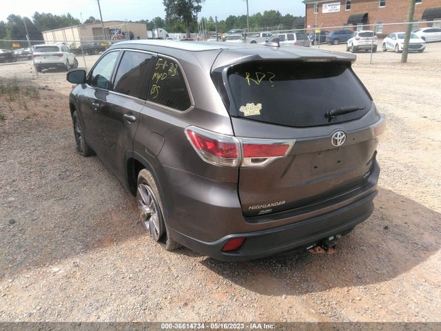 2015 TOYOTA HIGHLANDER XLE VIN: 5TDKKRFH1FS041716