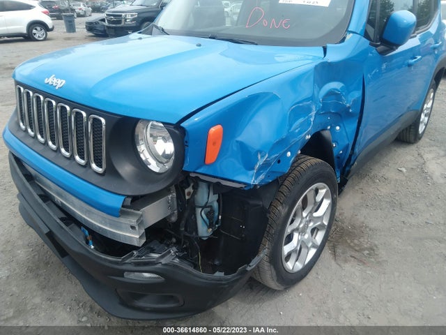 2015 JEEP RENEGADE LATITUDE VIN: ZACCJBBT5FPC03000