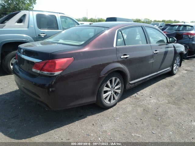 2011 TOYOTA AVALON VIN: 4T1BK3DBXBU372047