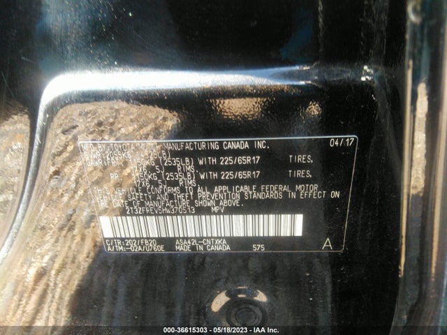 Toyota RAV4 LE 2017 2T3ZFREV5HW370513 Image 10