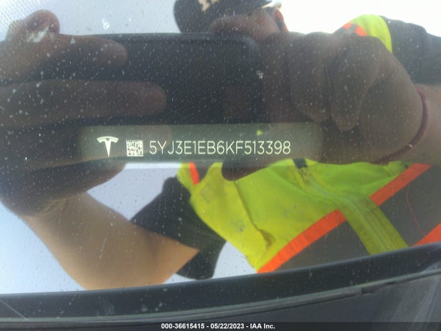 Tesla Model 3 Long Range/performance 2019 5YJ3E1EB6KF513398 Image 9