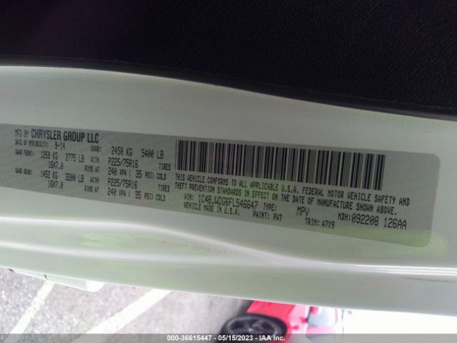 1C4BJWDG6FL546647 Jeep Wrangler Unlimited Sport