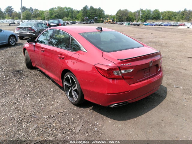 2021 HONDA ACCORD SEDAN SPORT SE VIN: 1HGCV1F45MA048996