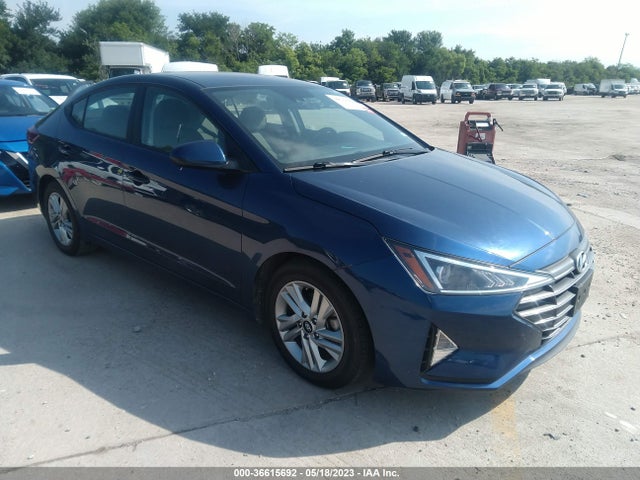 2020 HYUNDAI ELANTRA SEL VIN: 5NPD84LF2LH583583