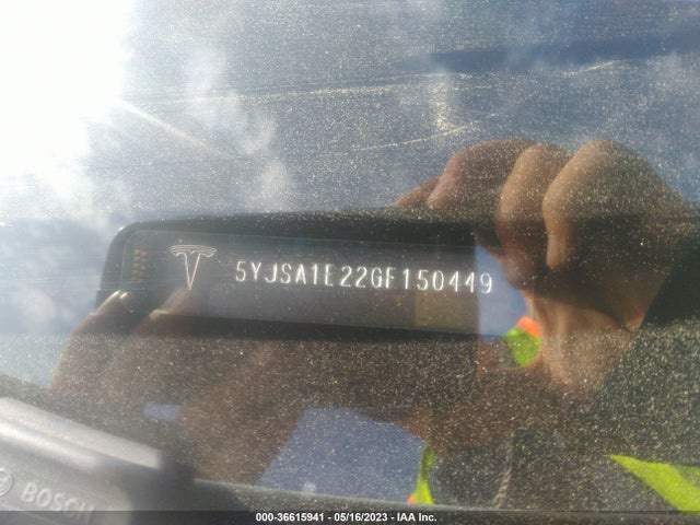 Tesla Model S 90d/70d/75d/60d/85d 2016 5YJSA1E22GF150449 Image 12