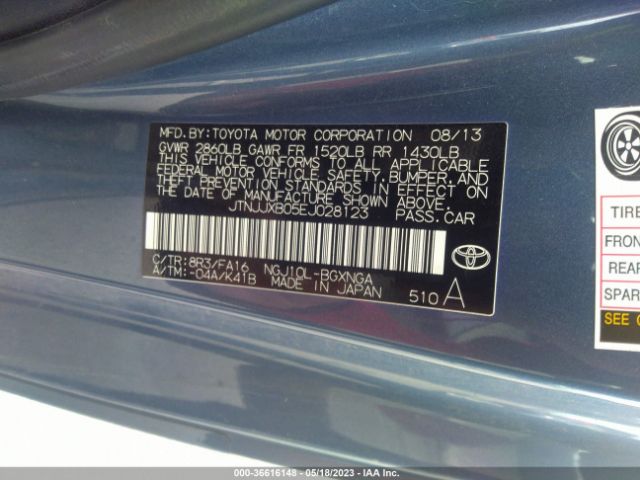 JTNJJXB05EJ028123 Scion IQ