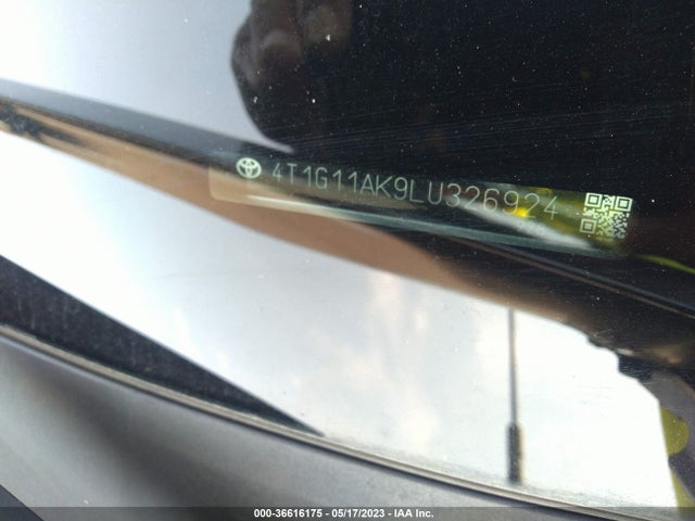 Toyota CAMRY SE 2020 4T1G11AK9LU326924 Image 10