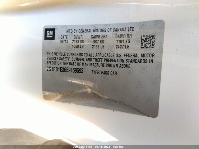 Chevrolet CAMARO LT 2014 2G1FB1E36E9159592 Image 10