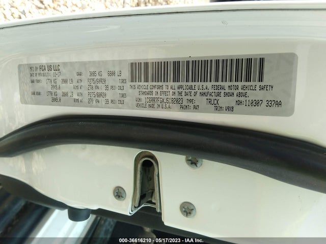 RAM 1500 Express 2018 1C6RR7FGXJS182023 Image 10