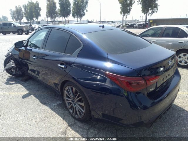 Infiniti Q50 Red Sport 400 2021 JN1FV7DR0MM880888 Image 5