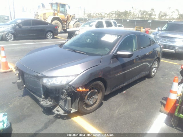 Honda Civic Sedan Lx 2018 2HGFC2F5XJH564477 Image 2